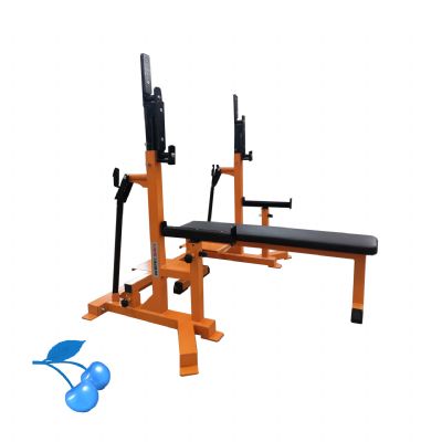 POWERLIFTING COMBO BENCH AND RACK