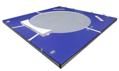 SP0319 (PORTABLE SHOT PUT THROWING CIRCLE WITH TOE BOARD)